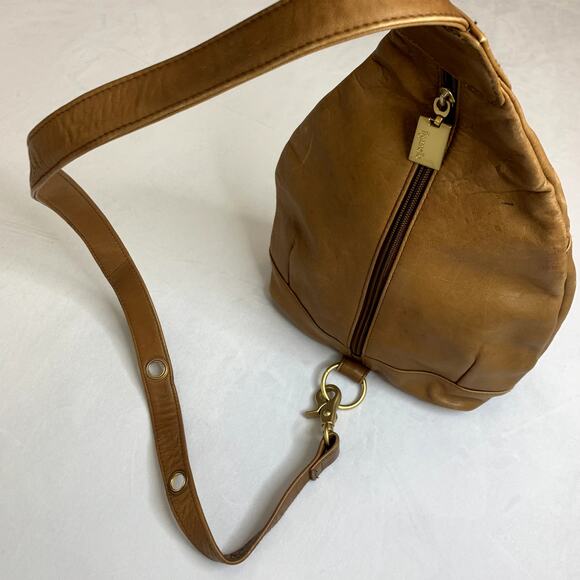 Tignanello Tan Leather Sling Bag - Picture 5 of 15